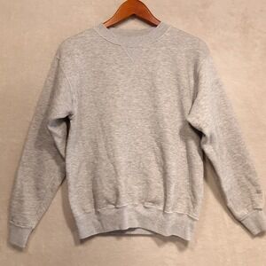 Bike Brand Mens Pullover Sweater Sz.M/Gray Heather/Crew/Acrylic Cotton/Vintage
